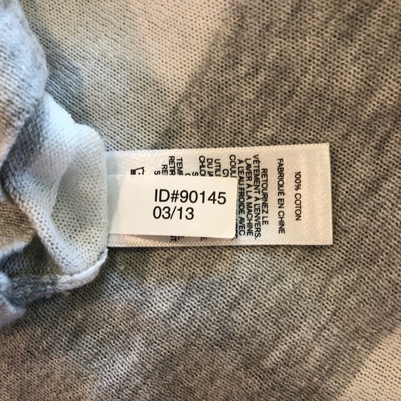 Express, Gray White Stripe Sweater, Size S - Picture 10 of 11